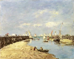 Trouville, el Muelle y la Cuenca, 1896