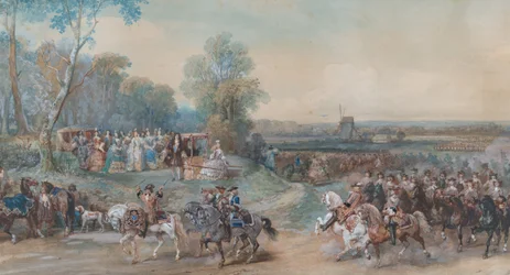 Campamento de Compiègne, 1698, ca. 1860