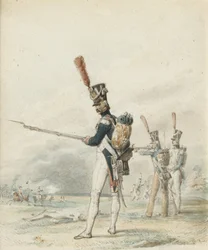 Infantería de la Jeune Garde en 1812