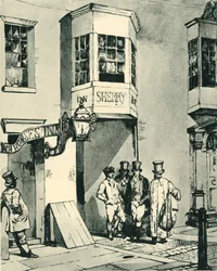 Posada y Oficina de Correos, 1830, 1943
