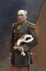 Fernand de Langle de Cary (1849-1927) oficial francés durante la 1ª guerra mundial (Verdún), foto de Eugene Pirou