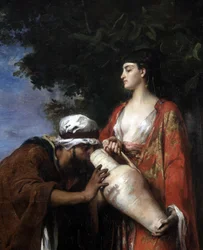 Rebeca al pozo. (detalle)