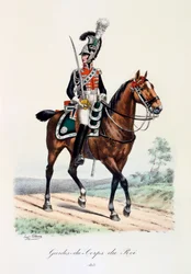 Gardes-du-Corps de Roi, 1815