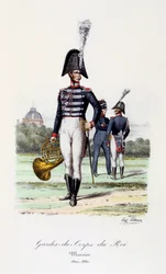 Guardias del Cuerpo del Rey, Músico, 1820-30