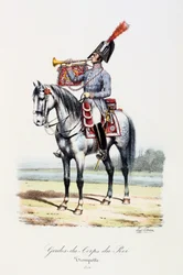 Gardes-du-Corps de Roi, Trompetero