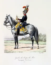 Gardes-du-Corps de Roi, Trompetista petite tenue