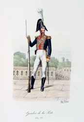 Guardias de la Puerta, 1814-15