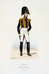 Génie, Jefe de Batallón, 1814-30
