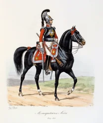 Mosqueteros negros, 1814-15