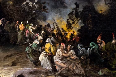 El Sabbat, hacia 1865 (óleo sobre madera)