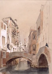 Un canal de Venecia