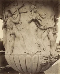 (detalle) de un jarrón en Versalles
