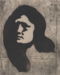 Cabeza de una mujer, ca. 1904