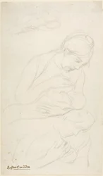 Madre amamantando a su hijo