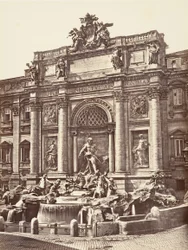 Fontana di Trevi, 1848-1852