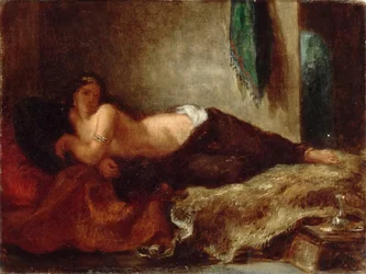 Una odalisca, ca. 1849