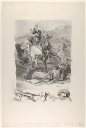 Combate del Giaour y el Pasha, 1827