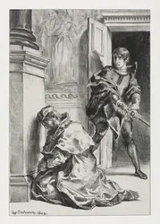 Hamlet: Hamlet intenta matar al rey