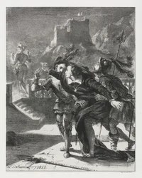 Hamlet: Hamlet Corre para Seguir al Fantasma de su Padre