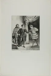 Hamlet y Guildenstern, lámina 6 de Hamlet