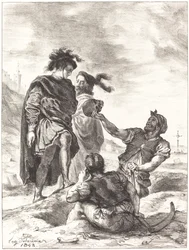 Hamlet y Horacio ante los sepultureros (Acto V, Escena I)