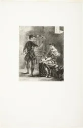 Hamlet y Ofelia
