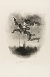 Mefistófeles Volando, de Fausto