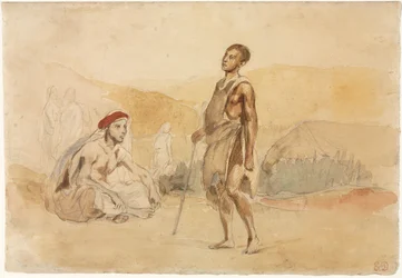 Marroquíes en el campo