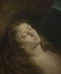 Santa María Magdalena en el desierto, 1845