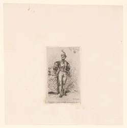 soldado con espada Un homme d