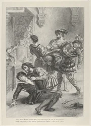 La muerte de Hamlet, 1843