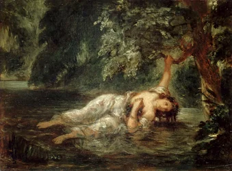 La Muerte de Ofelia, 1853