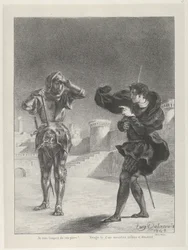 El Fantasma en la Terraza, 1843