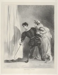 El asesinato de Polonio, 1834-43, 1834-43