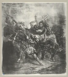 Weislingen atacado por los hombres de Goetz, 1836-43