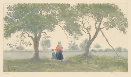 Los manzanos, 1902