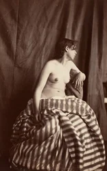 Estudio de desnudo, 1853-54
