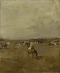 Campamento árabe, c.1847