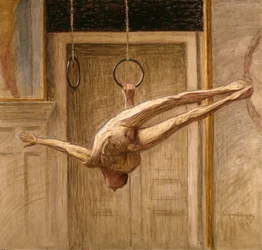 Gimnasta en Anillas No.2, 1912