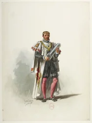 Btv1b84558104 29 - Saint-Saëns - Enrique VIII - Maquettes de costumes - Lacoste - 29th Costume