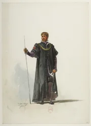 Btv1b84558104 30 - Saint-Saëns - Enrique VIII - Maquettes de costumes - Lacoste - 30th Costume