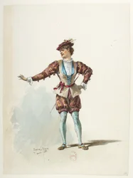 Btv1b84558104 40 - Saint-Saëns - Enrique VIII - Modelos de disfraces - Lacoste - 40. Traje