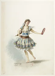 Btv1b84558104 53 - Saint-Saëns - Enrique VIII - Maquettes de costumes - Lacoste - 53. Vestuario