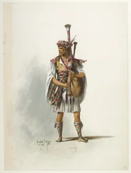 Btv1b84558104 56 - Saint-Saëns - Enrique VIII - Maquettes de costumes - Lacoste - 56. Ecossais