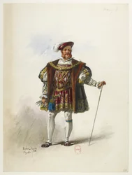 Btv1b84558104 59 - Saint-Saëns - Enrique VIII - Maquettes de costumes - Lacoste - 59. Enrique VIII
