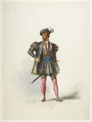 Btv1b84558104 68 - Saint-Saëns - Enrique VIII - Maquettes de costumes - Lacoste - 66th Costume