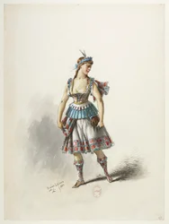 Btv1b84558104 71 - Saint-Saëns - Enrique VIII - Maquettes de costumes - Lacoste - 69. Vestuario