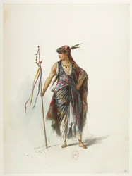 Btv1b84558104 77 - Saint-Saëns - Enrique VIII - Maquettes de costumes - Lacoste - 73. Vestuario