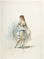 Btv1b84558104 85 - Saint-Saëns - Enrique VIII - Maquettes de costumes - Lacoste - 81. Vestuario