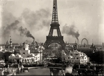 Vista de la Exposición Universal, París. 1900